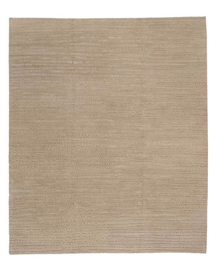 3x5-ft 100% Wool Area Rug - Shearling Linen