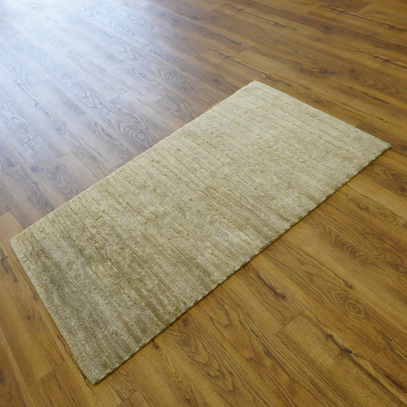 3x5-ft 100% Wool Area Rug - Shearling Linen