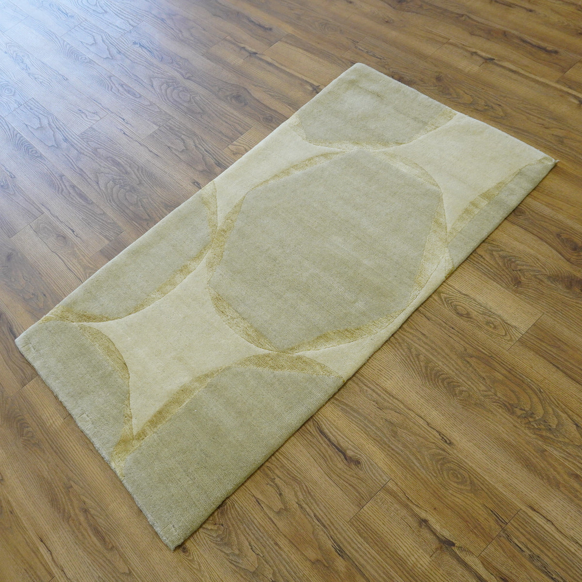 3x5-ft 100% Wool Area Rug - Tranquility Sand