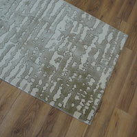 3x5-ft Wool/ Silk Area Rug - Streets of Paris Cambridge Green