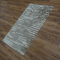 3x5-ft Wool/ Silk Area Rug - Streets of Paris Cambridge Green
