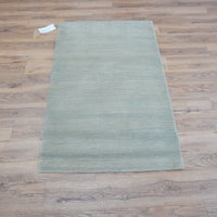 3x5-ft Wool Area Rug - Chenille Oyster