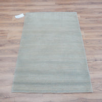 3x5-ft Wool Area Rug - Chenille Oyster