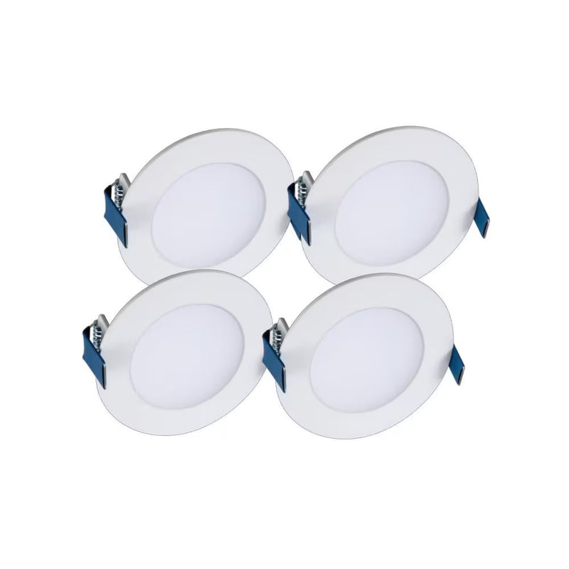 4-inch Round Recessed LED Light 2700-5000K (4 Pack)