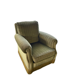 Green Upholstered Armchair