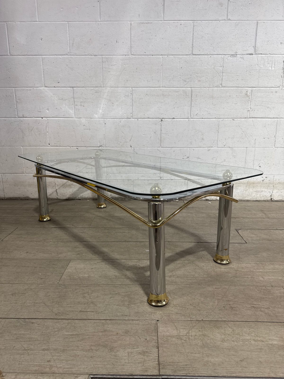 Nines Chrome Gold Table