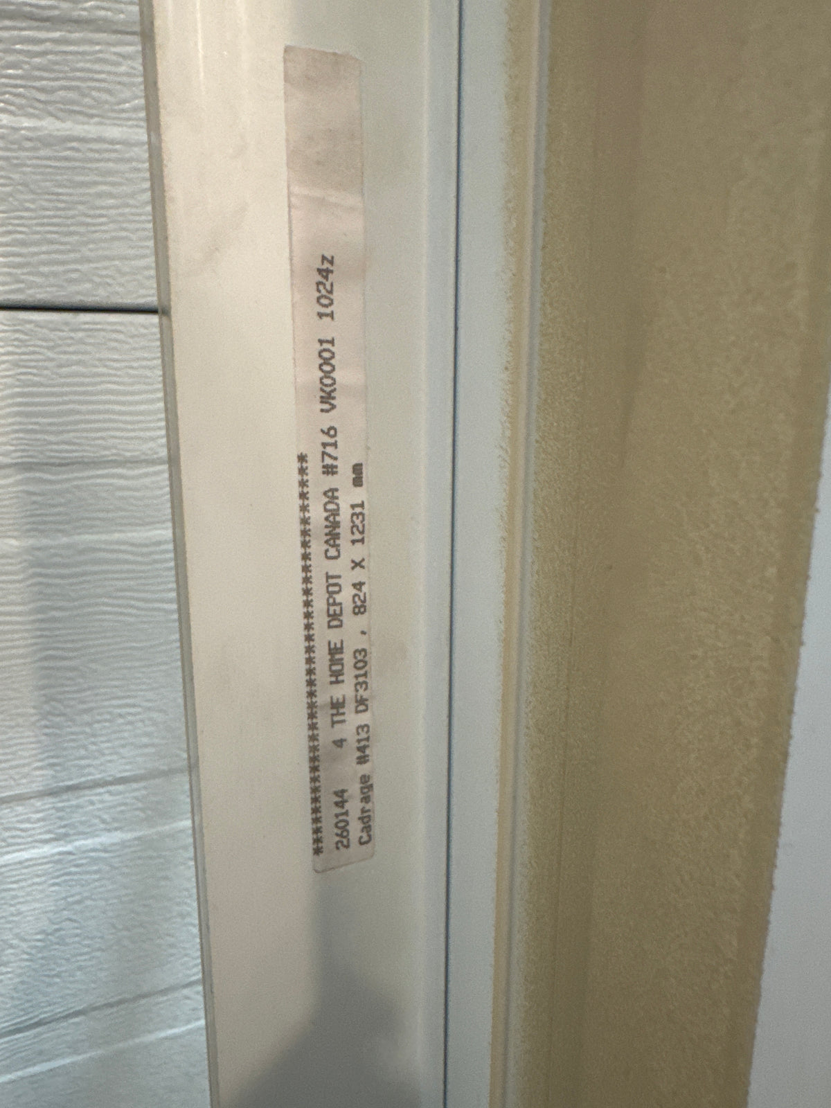 35.5 W x 51-3/4 L Casement Window