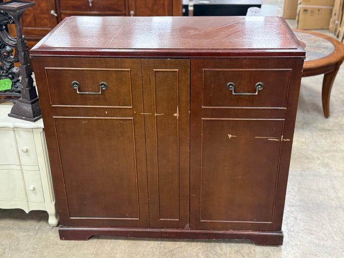 Dark Brown Wooden Buffet