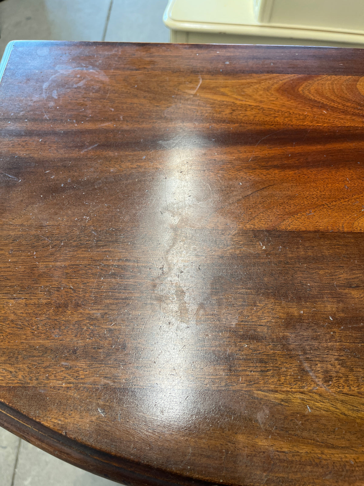 22"W Wood Side Table with 2 Drawers