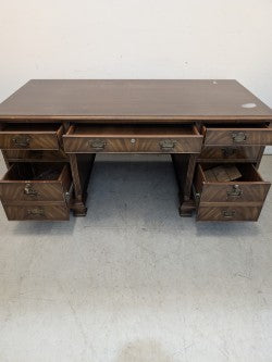 Antique Bankers Desk - Large