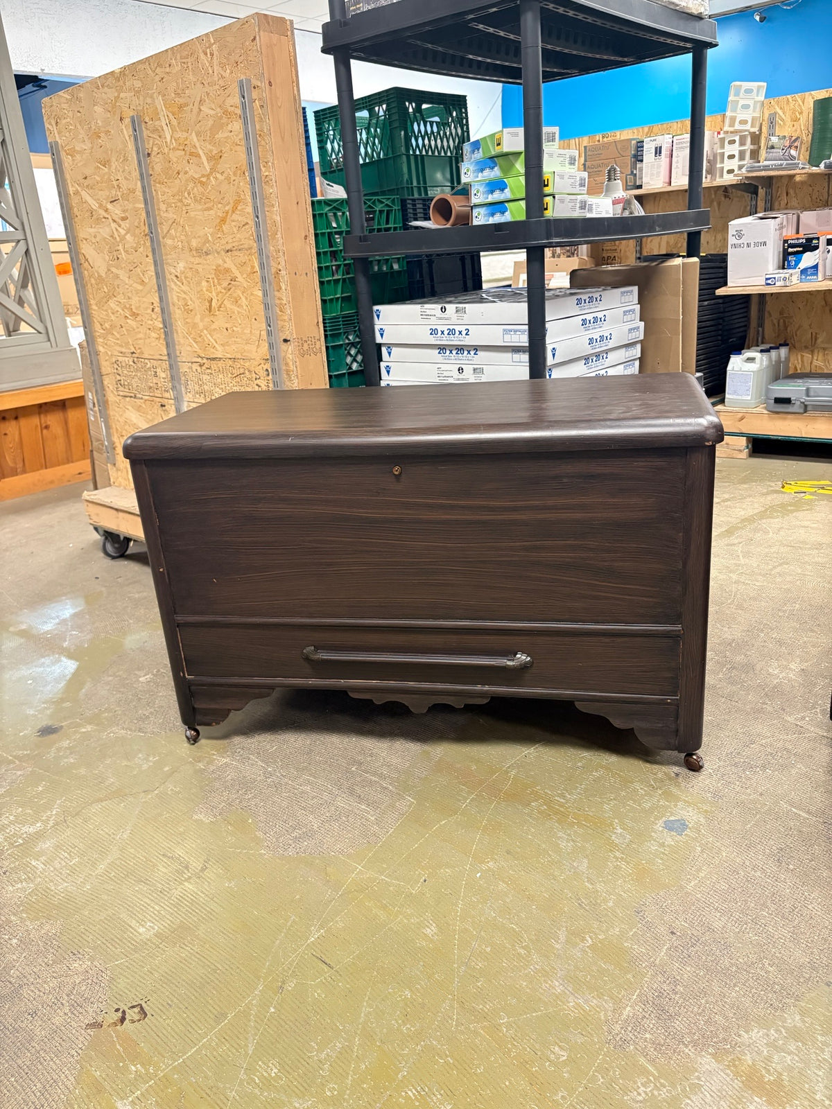 42-Inch Art deco Cedar Chest