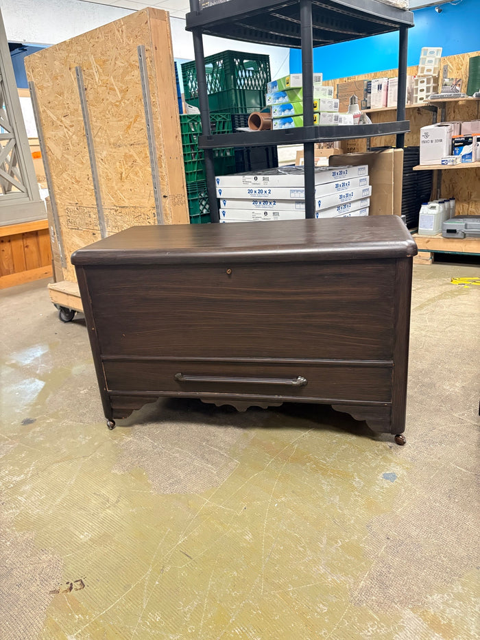 42-Inch Art deco Cedar Chest