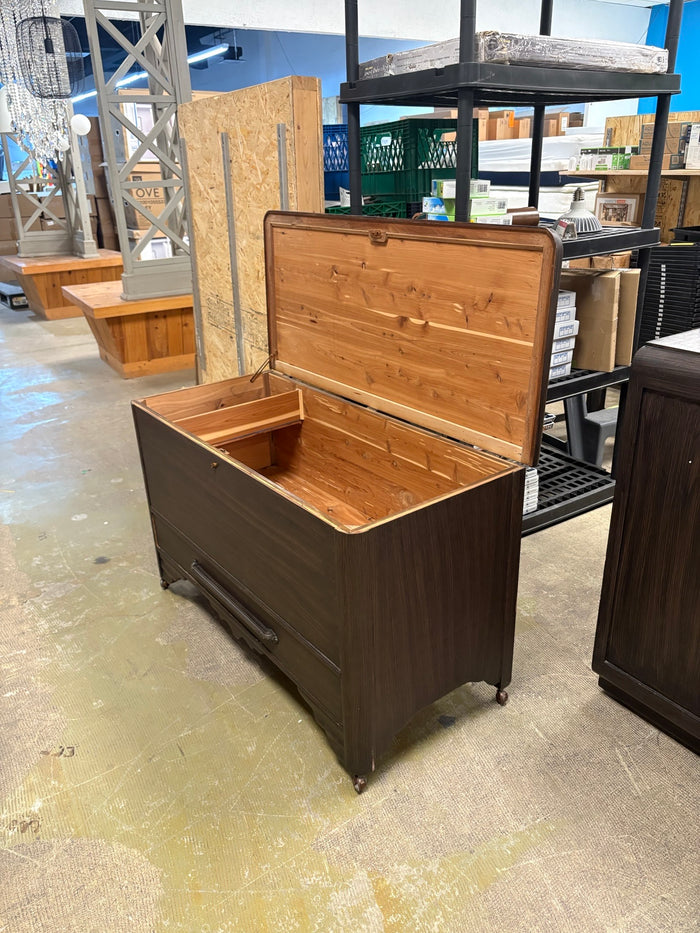 42-Inch Art deco Cedar Chest