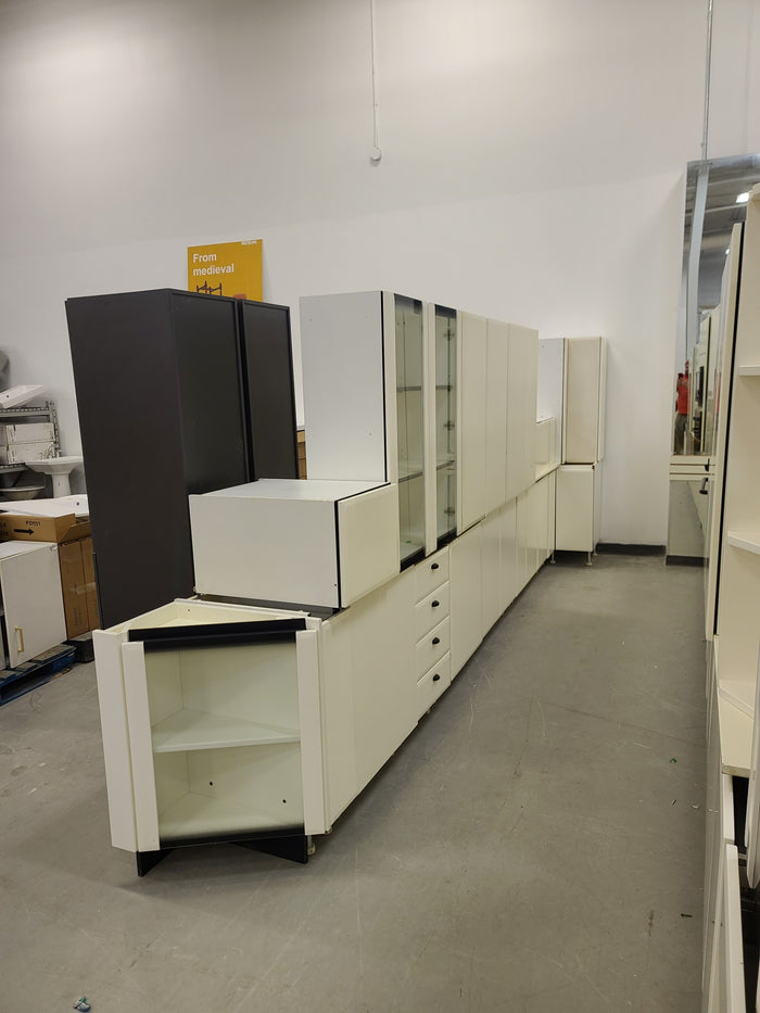 30 Piece White Kitchen Cabinet Set