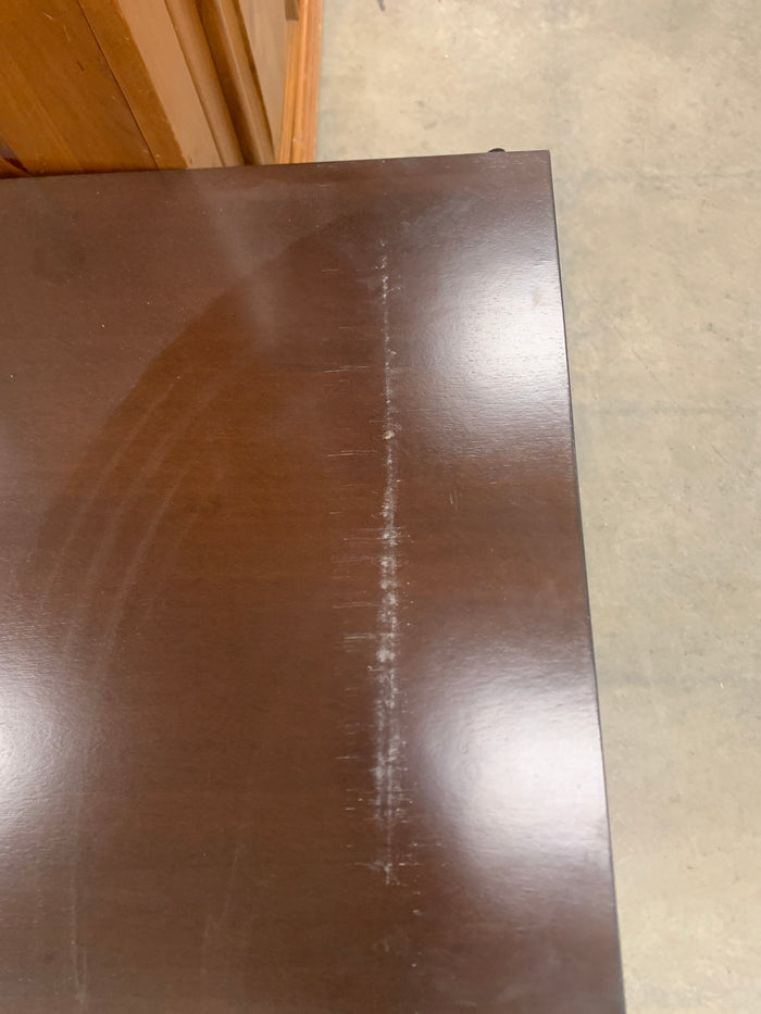 Mahogany TV Stand With Drawers