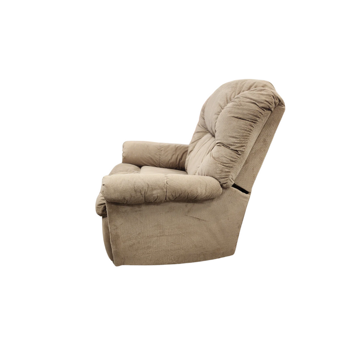 Light Brown Upholstered Power Recliner