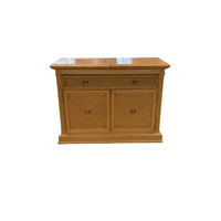 43-Inch Mid-Century Bar Cart
