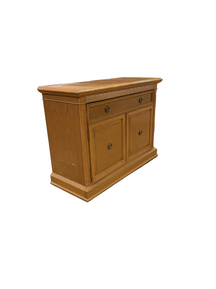 43-Inch Mid-Century Bar Cart