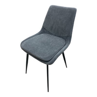 Gray Velvet Dining Chairs (Set of 4)