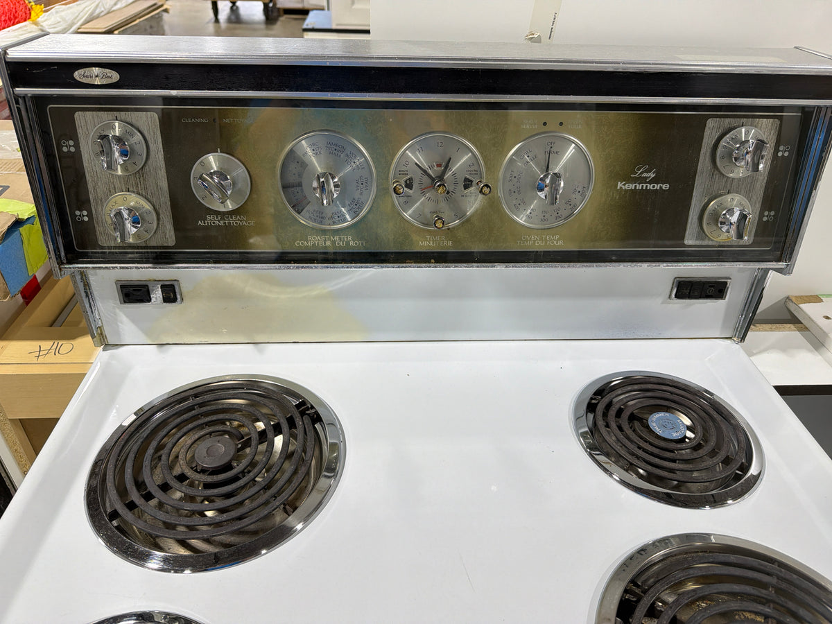 Vintage Sears Lady Maytag 70's Electric Stove / Movie Prop