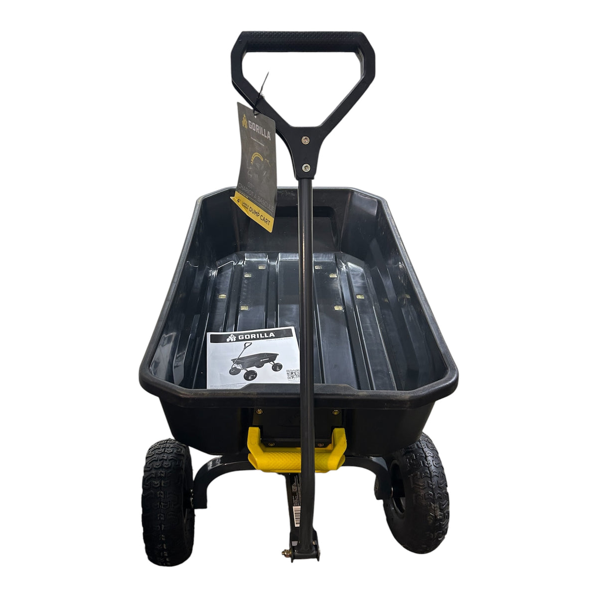 Gorilla 4 Cu. ft. Poly Dump Cart