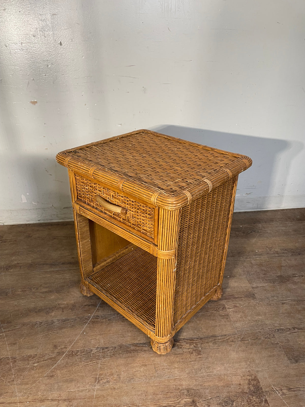 Rattan Wicker Side Table