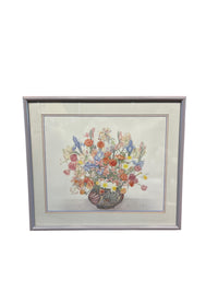 Floral Vase Arrangement Artwork