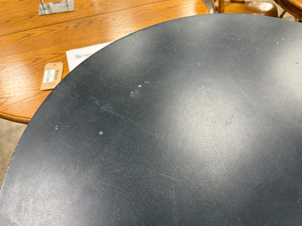 Tall Black Bistro Table