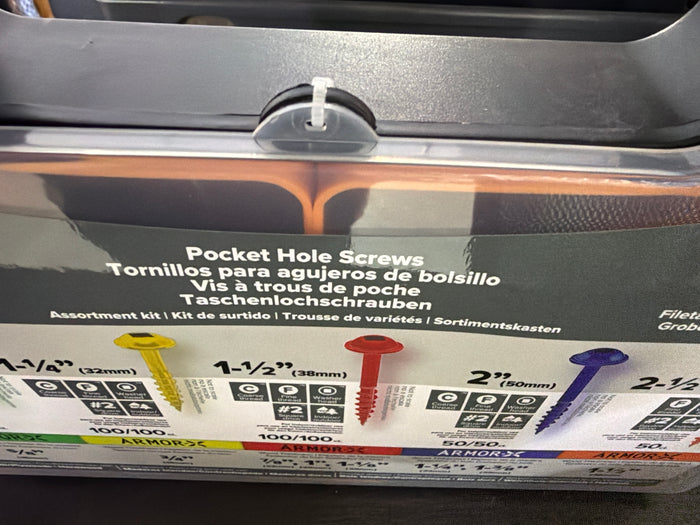 Bora 750-Piece Screw Set (Coarse) -R#2