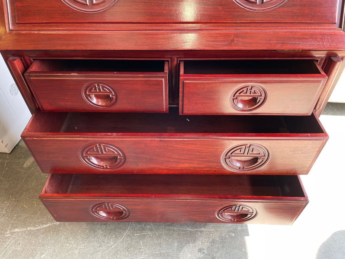 Secretary Desk with Eastern Design
