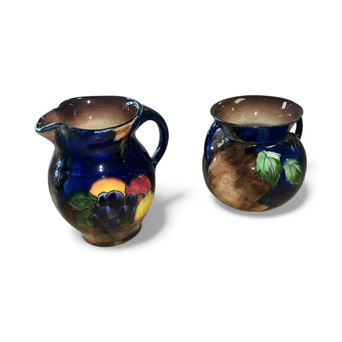 H&K Tunstall "Autumn" Creamer & Sugar Bowl