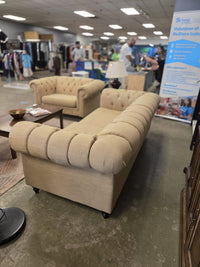 3 Seater Green Sofa