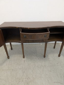 Antique Serpentine  Sideboard