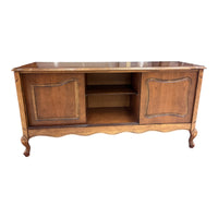 French Provincial 3-Door Sideboard Cabinet