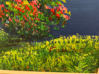 Artwork - Original Oil - Mediterranean Village Bay