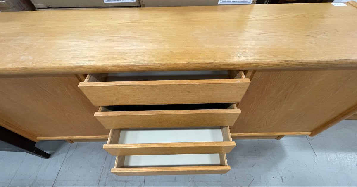 3-section Wood Entertainment Unit