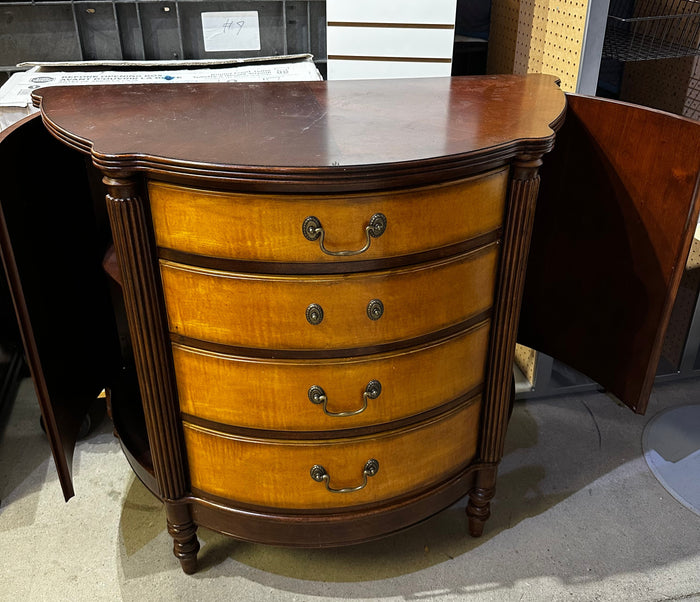 Two tone chest of drawers