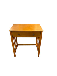 Compact Desk With Pull Out Tray