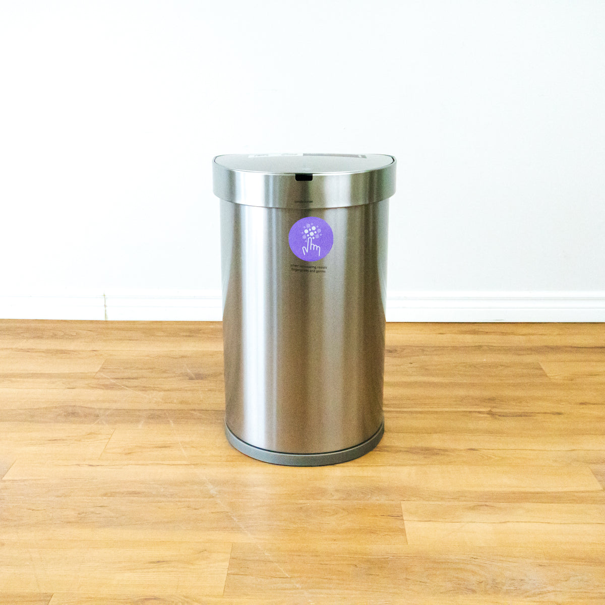 45L Sensor Stainless Steel Trash Can 16 Gal