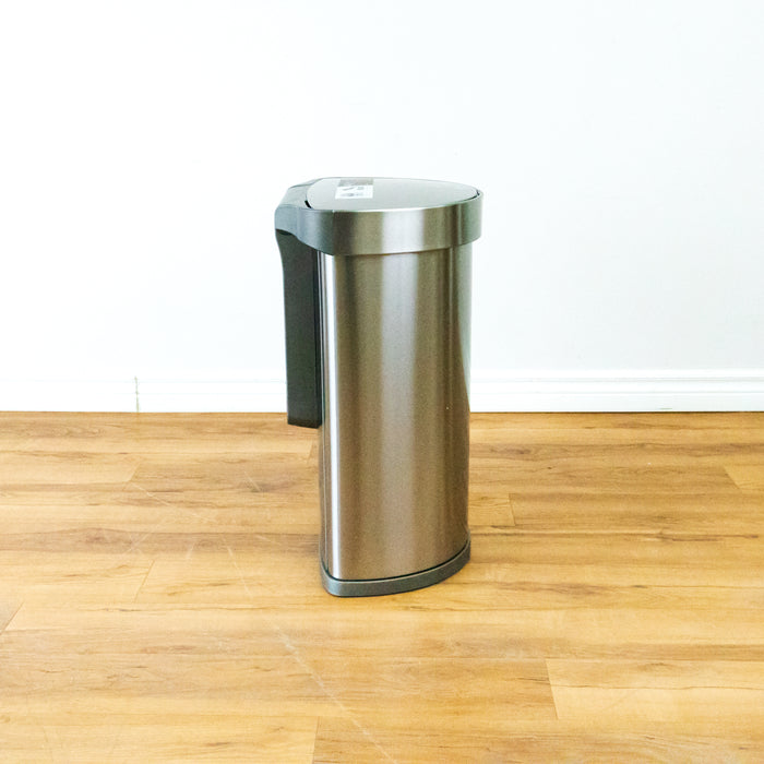 45L Sensor Stainless Steel Trash Can 16 Gal