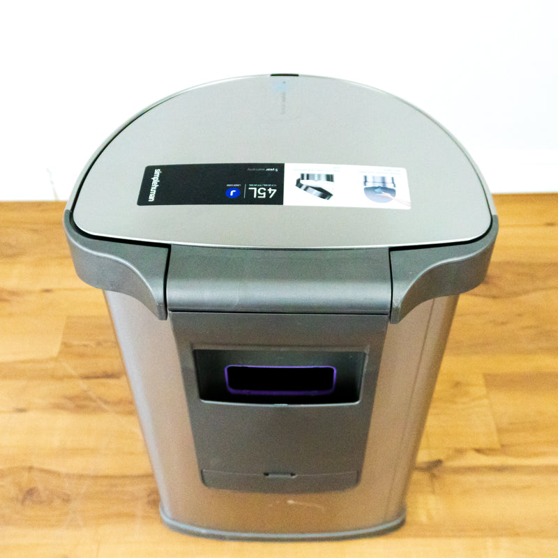 45L Sensor Stainless Steel Trash Can 16 Gal