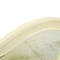 45x36-inch Wall-Mount Arched Top Wooden Frame Mirror