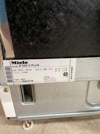 Black Miele Dishwasher Model#: G 842 U Plus
