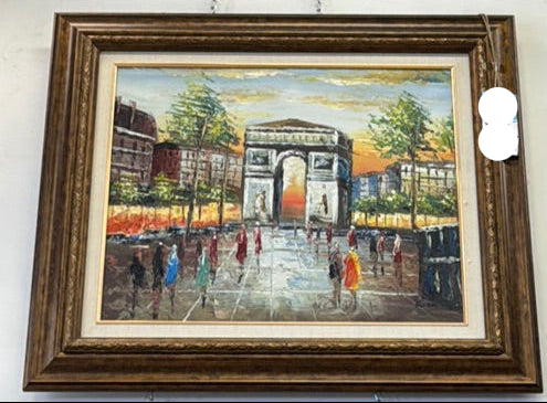 Arc D'Triomphe Painting