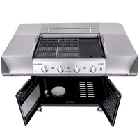 Char‑Broil Vibe 535 Gas, Grill & Griddle – 4‑Burner Outdoor Cooking Station