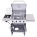 Char‑Broil Performance 4‑Burner Gas Grill w/ Side Burner – 463375919 – Stainless Cabinet