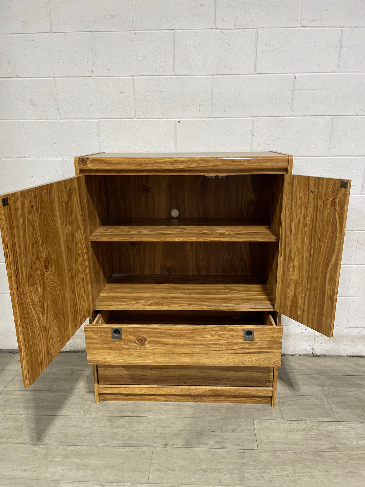 Tall Boy Dresser - Faux Wood