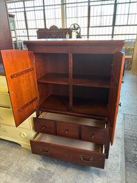 39”W Brown Bedroom Dresser