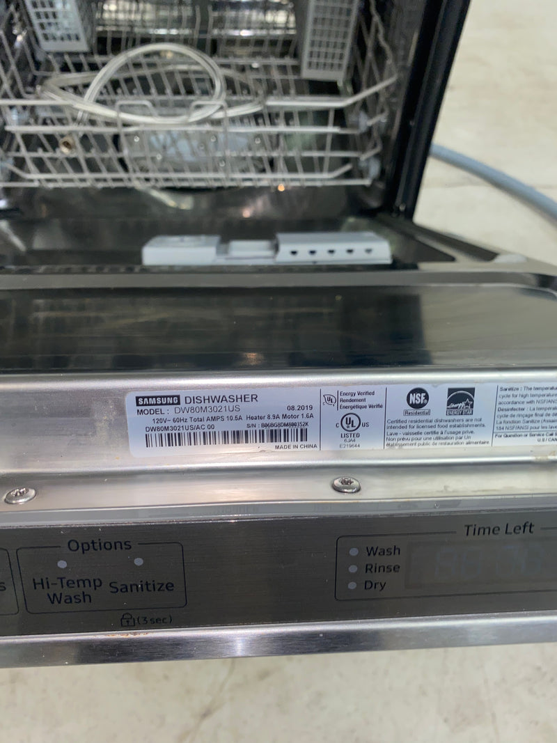 Samsung Dishwasher - DW80M3021US