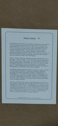 "When Trails Grow Cold" By Paul Calle